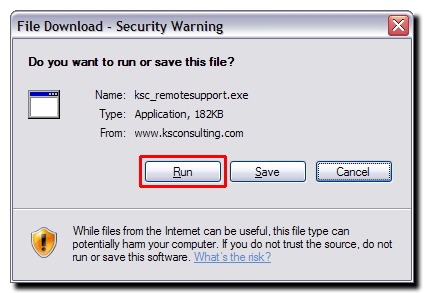 File Download - Security Warning Message